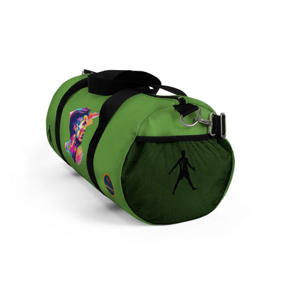 Premium Cristiano Ronaldo Duffel Bag Green 🏆⚽