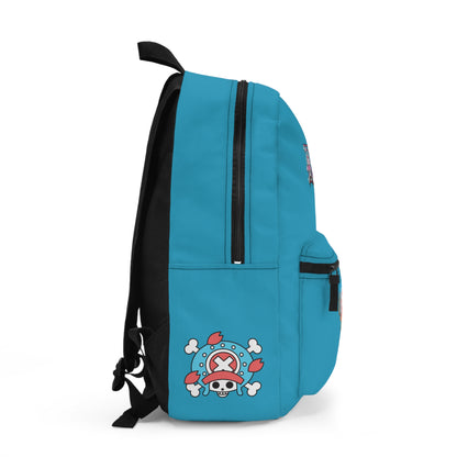 Tony Tony Chopper One Piece Premium Backpack Turquoise 🎒✨