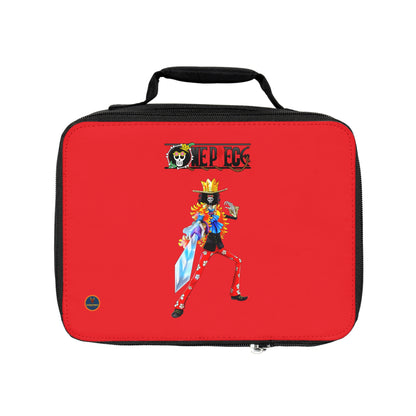 Brook One Piece Anime Lunch Bag Red 🍱