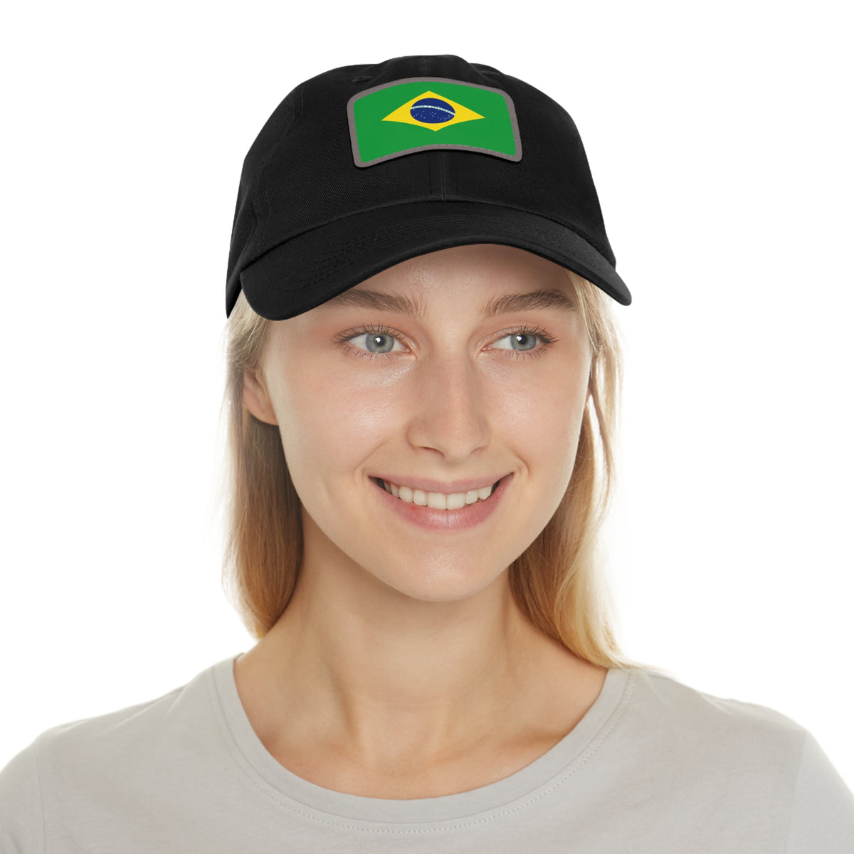 Brazil flag cap