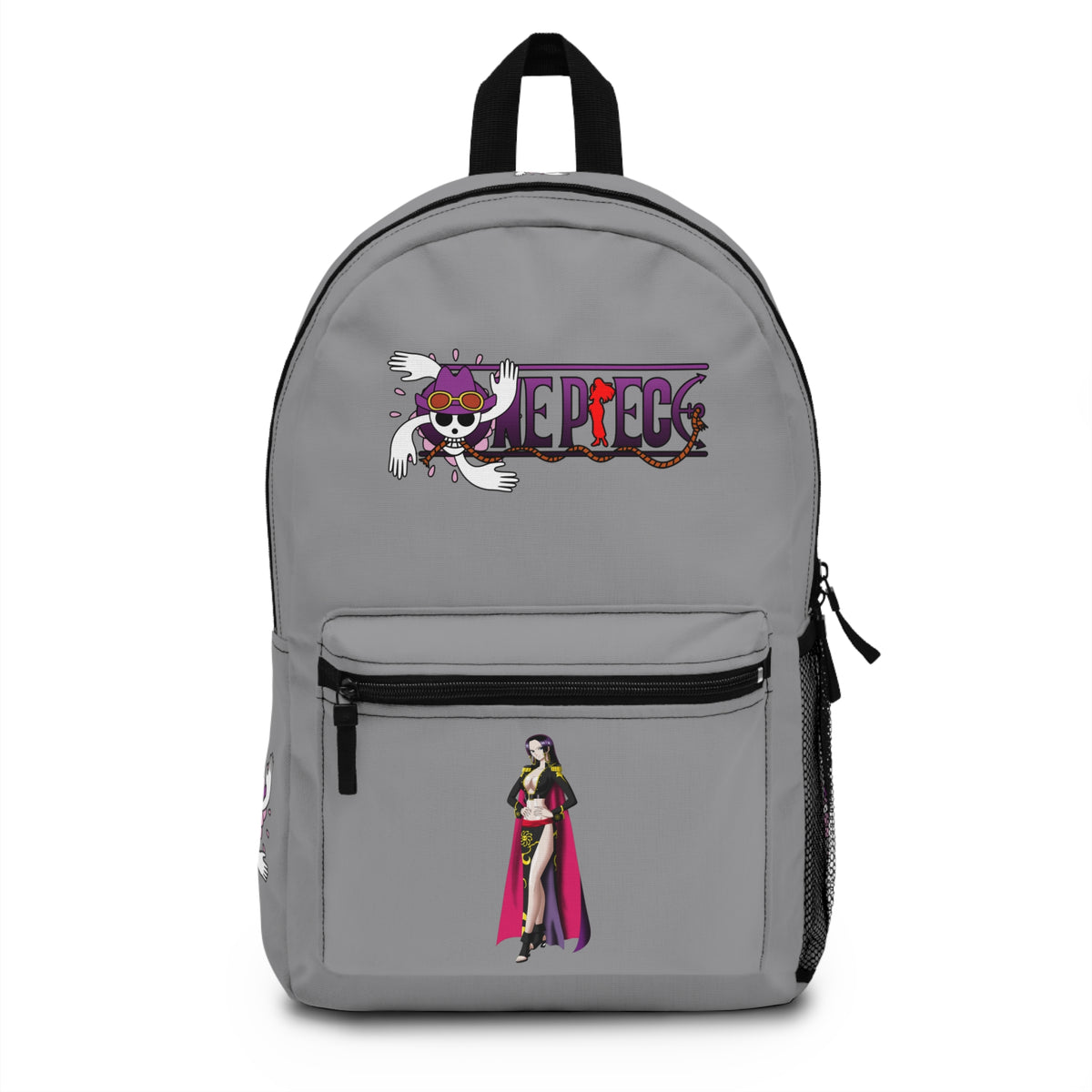 Nico Robin One Piece Premium Anime Backpack Grey 🎒