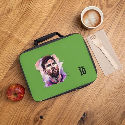 Lionel Messi LM10 Lunch Bag Green ⚽🥇