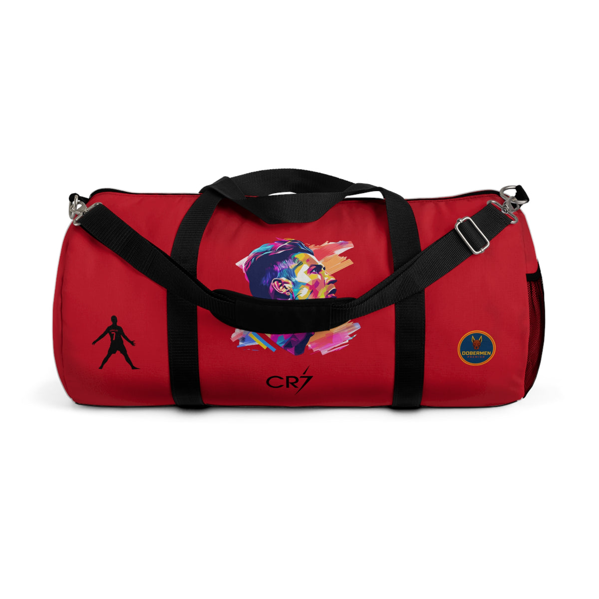 Premium Cristiano Ronaldo Duffel Bag Dark red 🏆⚽