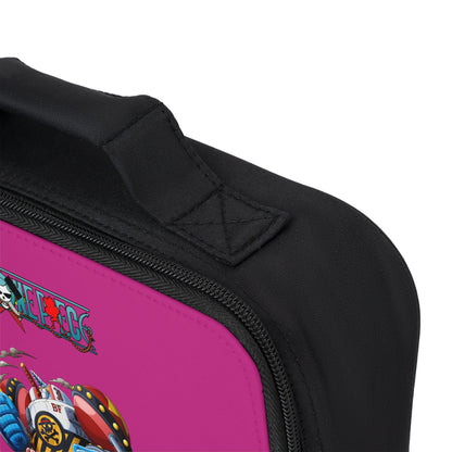 Franky One Piece Anime Lunch Bag Pink 🍱