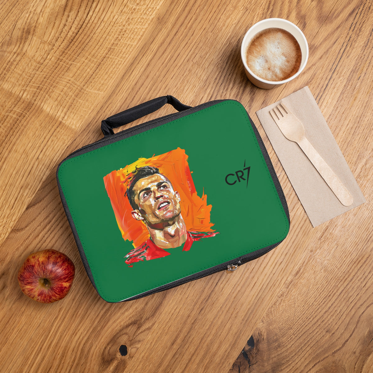 Cristiano Ronaldo Lunch Bag Dark green ⚽🥇