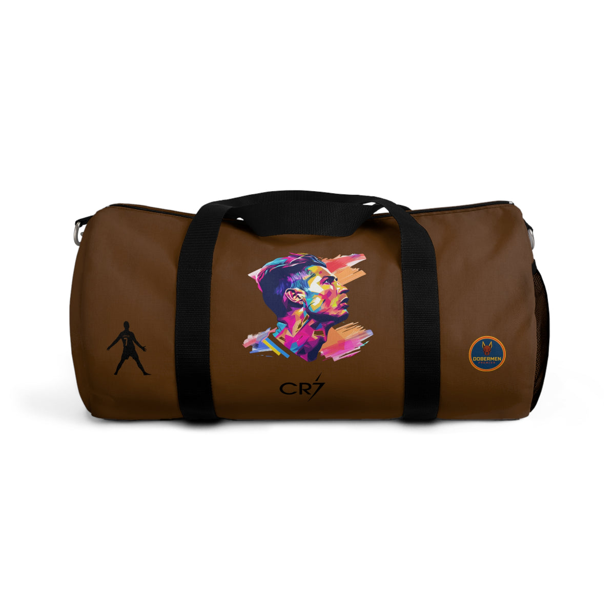 Premium Cristiano Ronaldo Duffel Bag Brown 🏆⚽