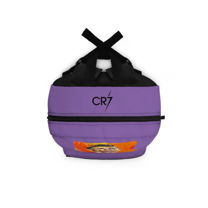 Cristiano Ronaldo CR7 Backpack Light purple ⚽🎒