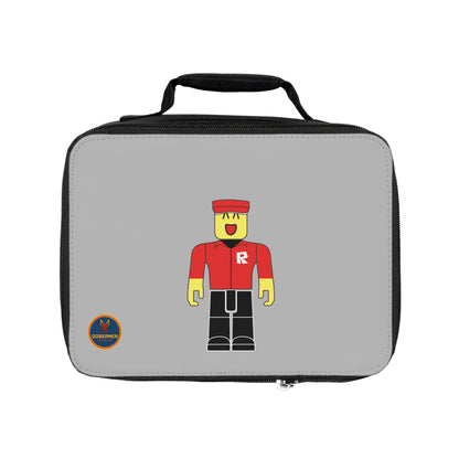 Roblox Gamer Lunch Bag Light grey