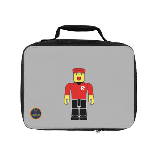 Roblox Gamer Lunch Bag Light grey
