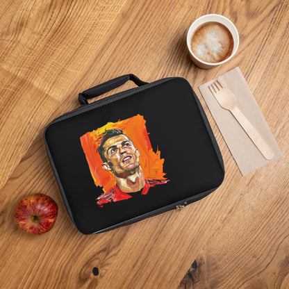 CR7 Cristiano Ronaldo Lunch Bag Black ⚽🥇