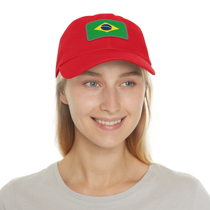 Brazil flag cap