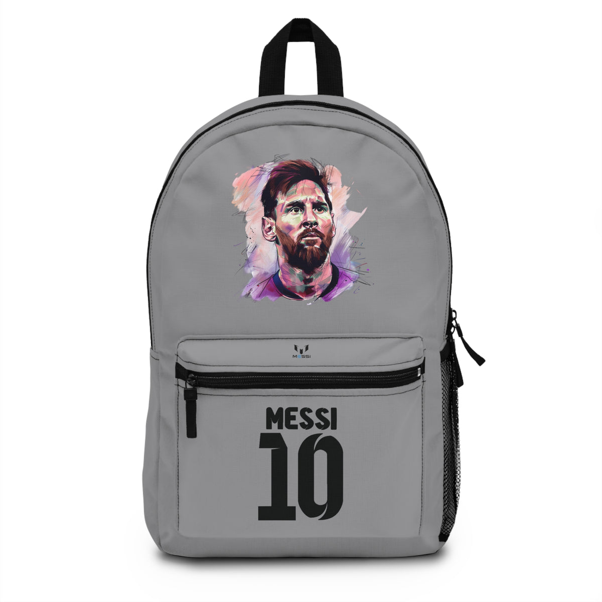 Messi Soccer School Backpack Grey 🎒⚽ 🏆