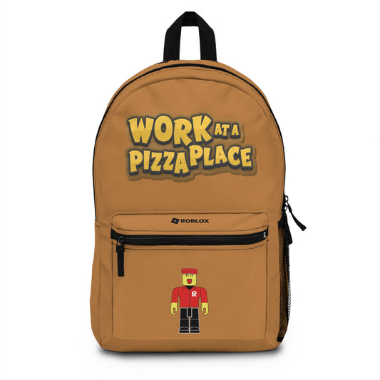 Roblox Pizza Party Backpack Light brown 🍕📚