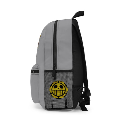Trafalgar D. Water Law One Piece Anime Backpack Grey ⚓