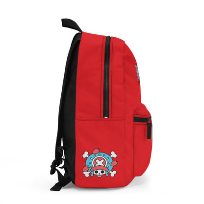 Tony Tony Chopper One Piece Premium Backpack Red 🎒✨