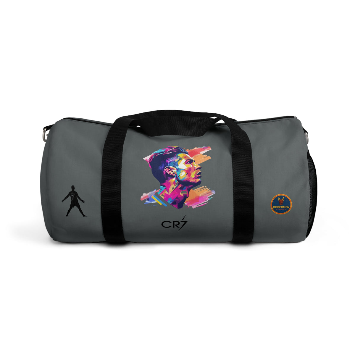 Premium Cristiano Ronaldo Duffel Bag Dark grey🏆⚽