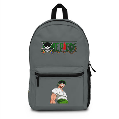 Roronoa Zoro One Piece Anime Backpack Dark grey 🗡️