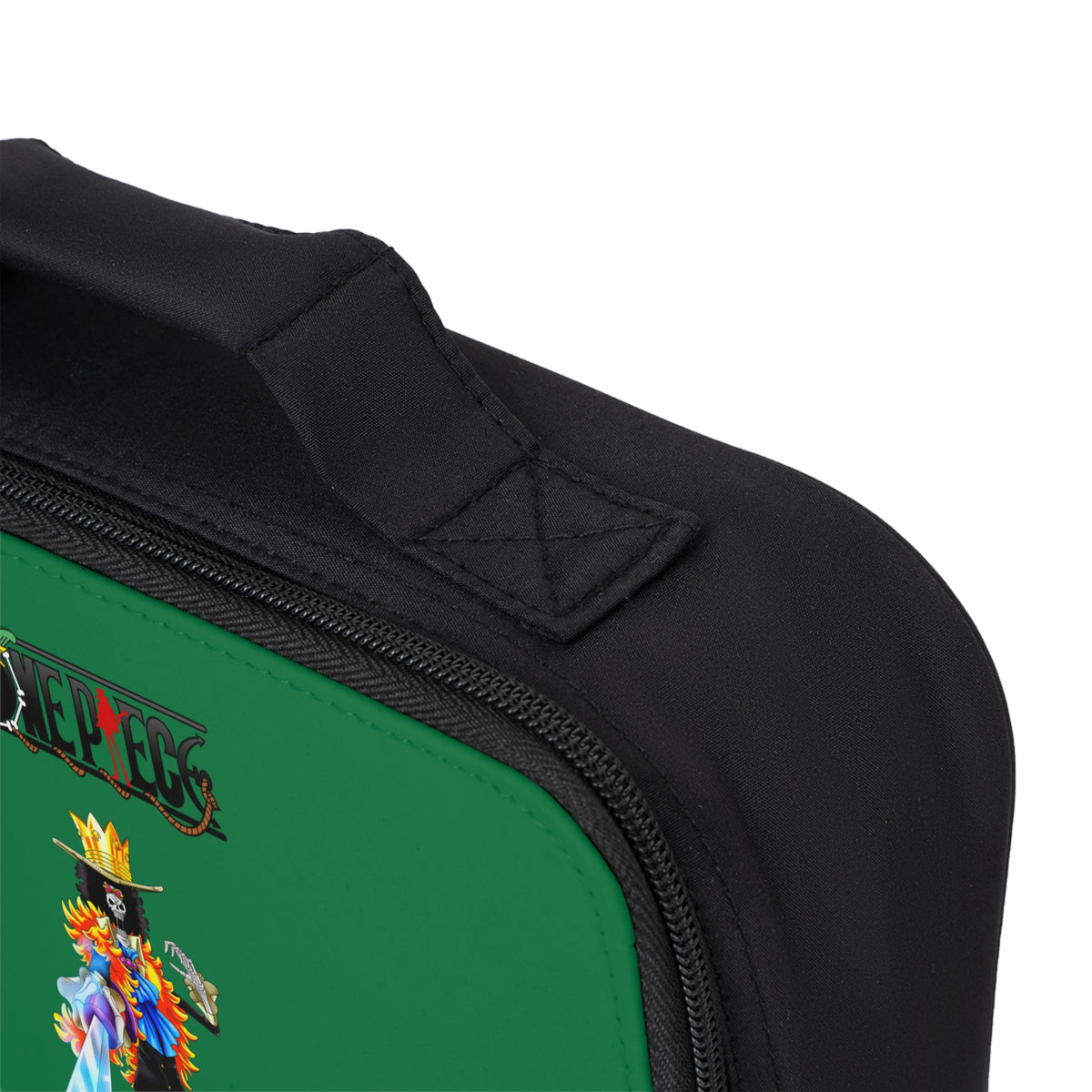Brook One Piece Anime Lunch Bag Dark green 🍱