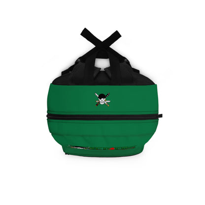 Roronoa Zoro One Piece Anime Backpack Dark green 🗡️