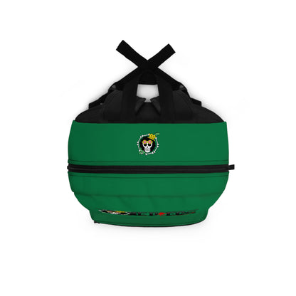 Brook One Piece Anime Backpack Dark green  🎵