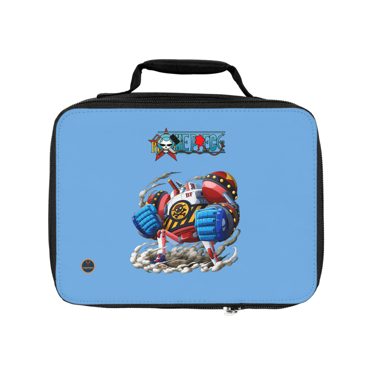 Franky One Piece Anime Lunch Bag Light blue 🍱