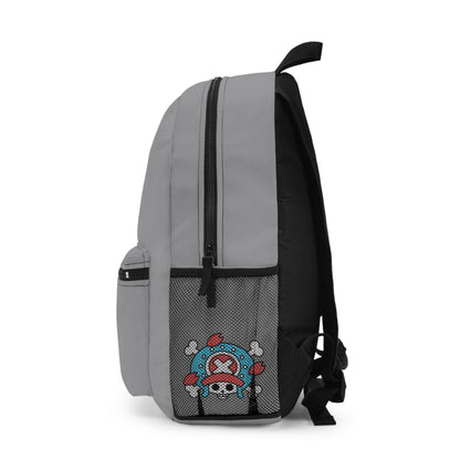 Tony Tony Chopper One Piece Premium Backpack Grey 🎒✨