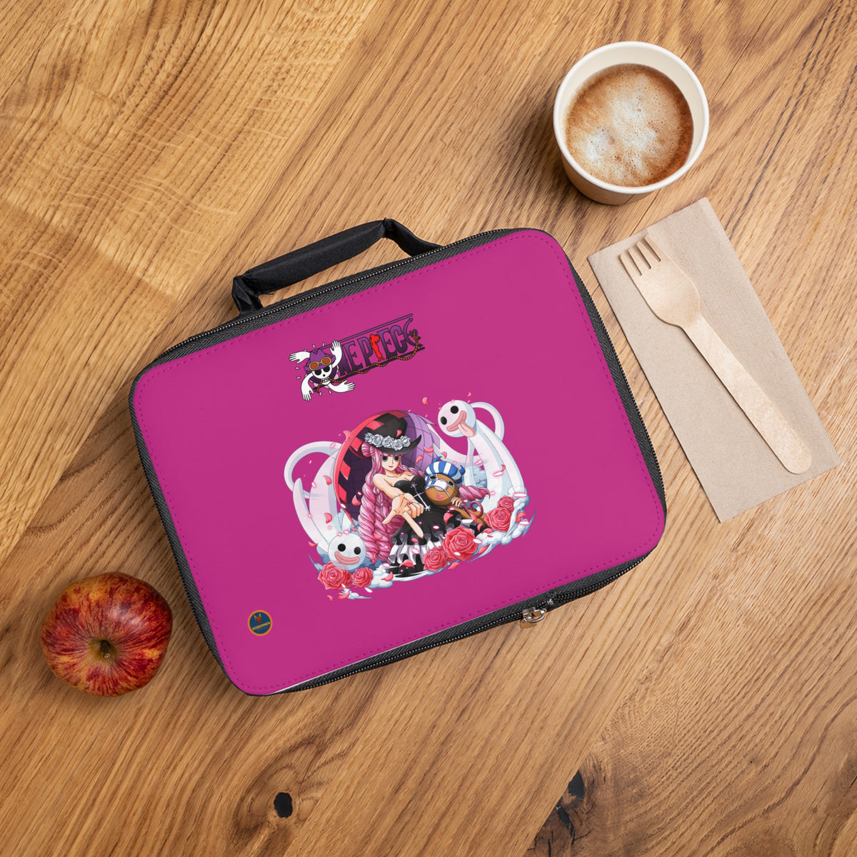 Nico Robin One Piece Anime Lunch Bag Pink 🍱