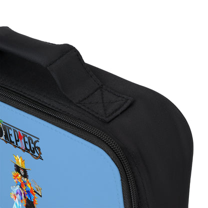 Brook One Piece Anime Lunch Bag Light blue 🍱