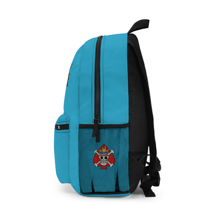 Sanji One Piece Anime Backpack Turquoise 🍳