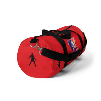 Premium Cristiano Ronaldo Duffel Bag Red 🏆⚽