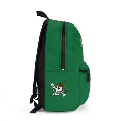 Usopp One Piece Anime Backpack Dark green 🎯