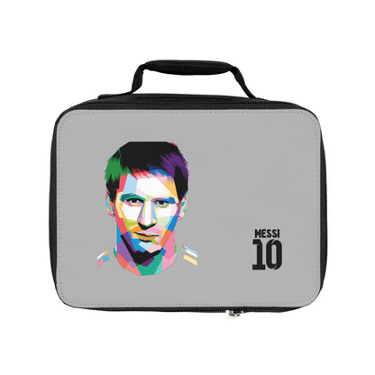 Lionel Messi LM10 Thermal Lunch Bag Light grey ⚽🥶