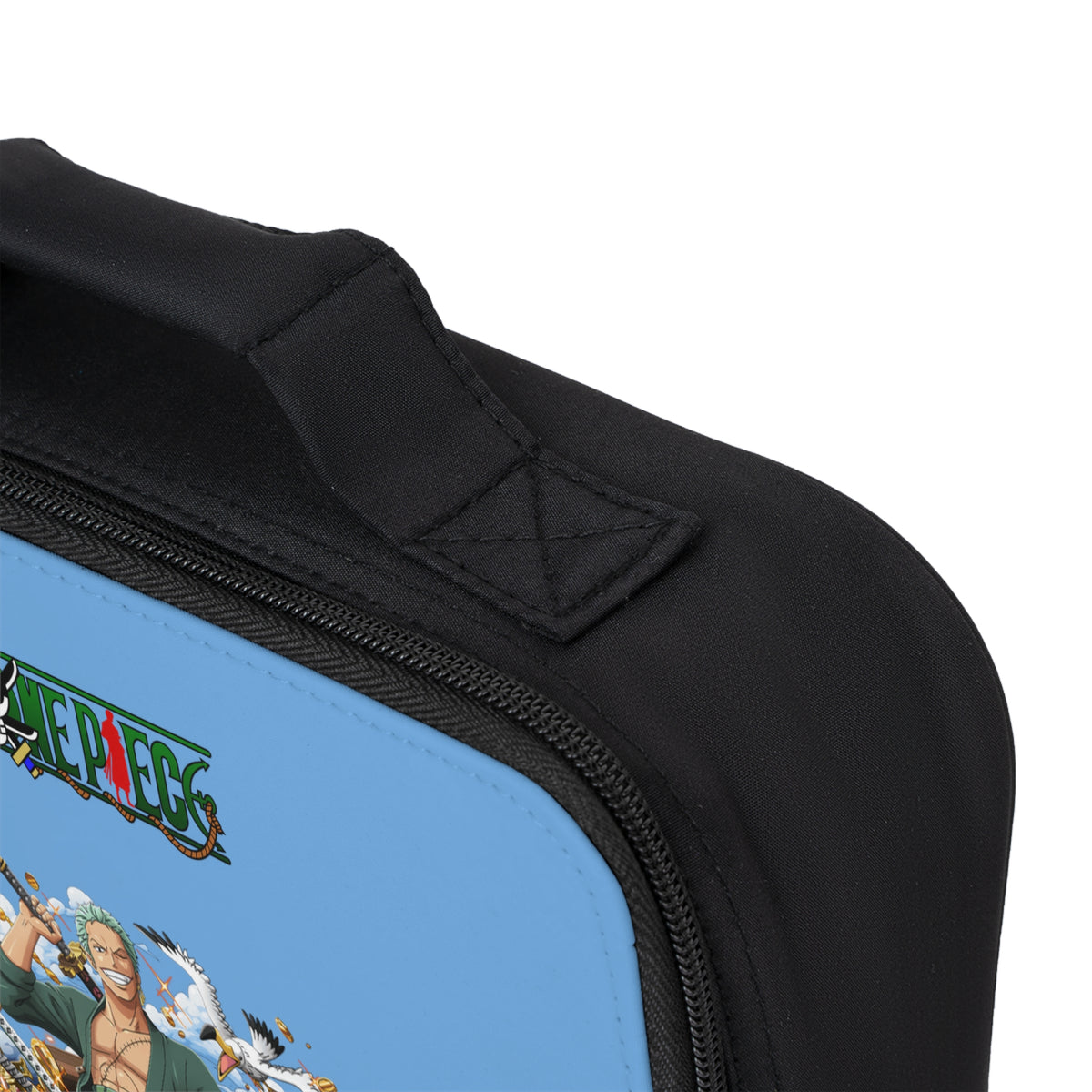 Roronoa Zoro One Piece Anime Lunch Bag Light blue 🍱