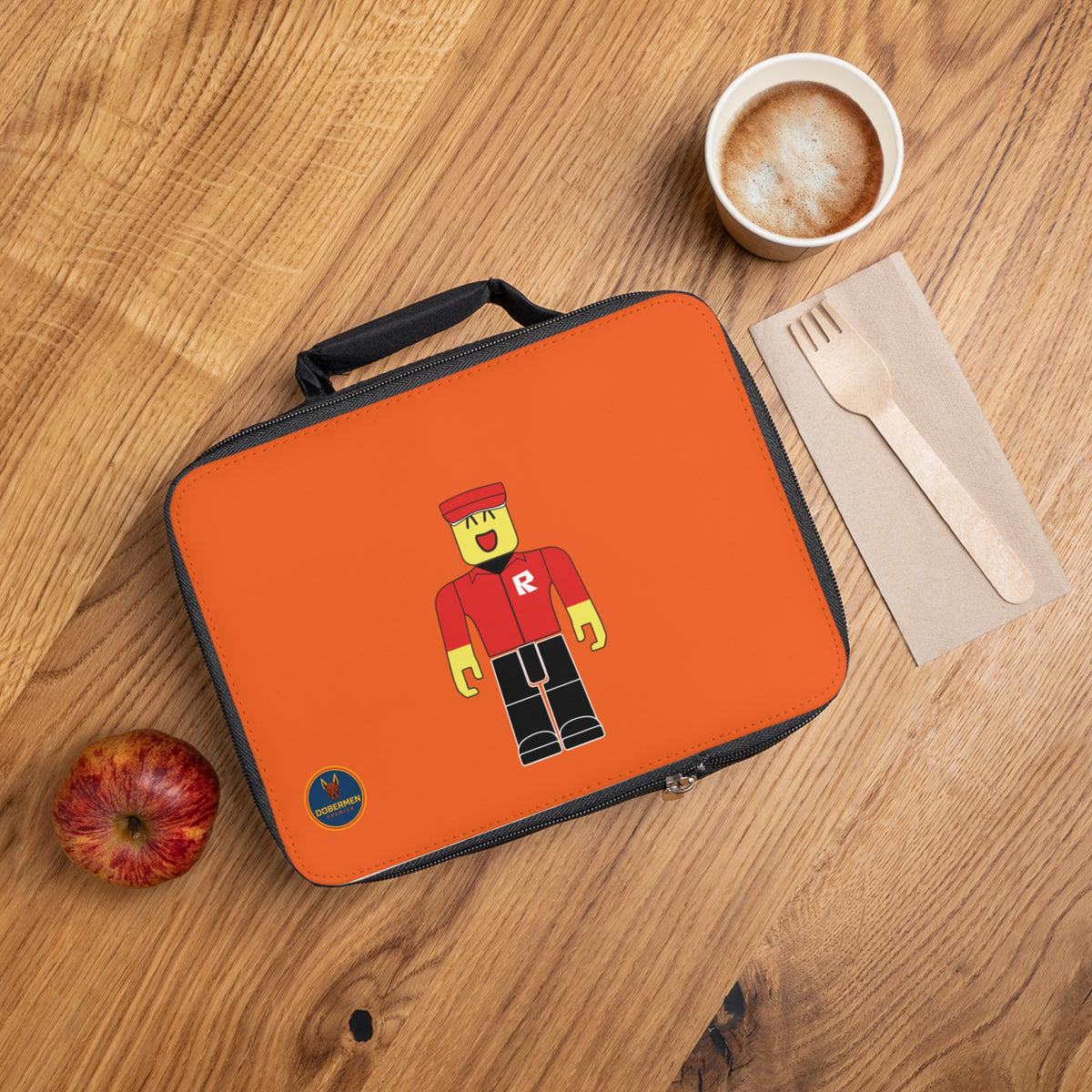Roblox Gamer Lunch Bag Orange 🎮🎒✨