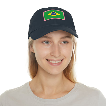 Brazil flag cap