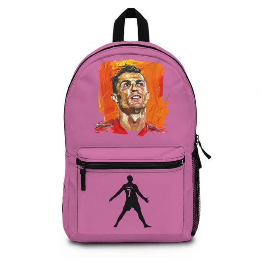 Cristiano Ronaldo CR7 Backpack Light pink