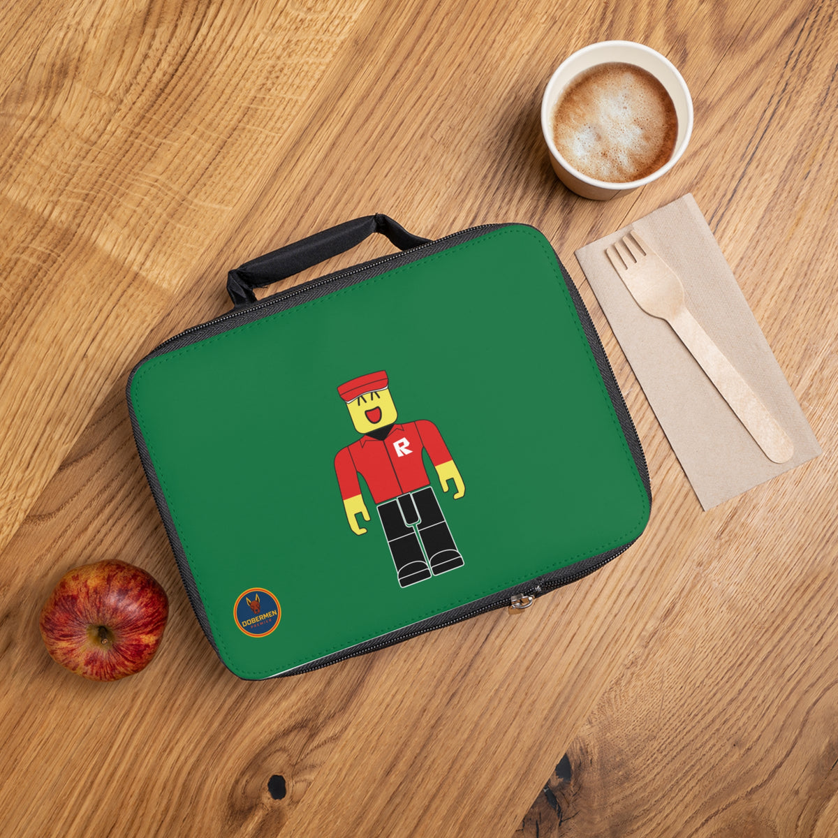Roblox Gamer Lunch Bag Dark green 🎮🎒✨
