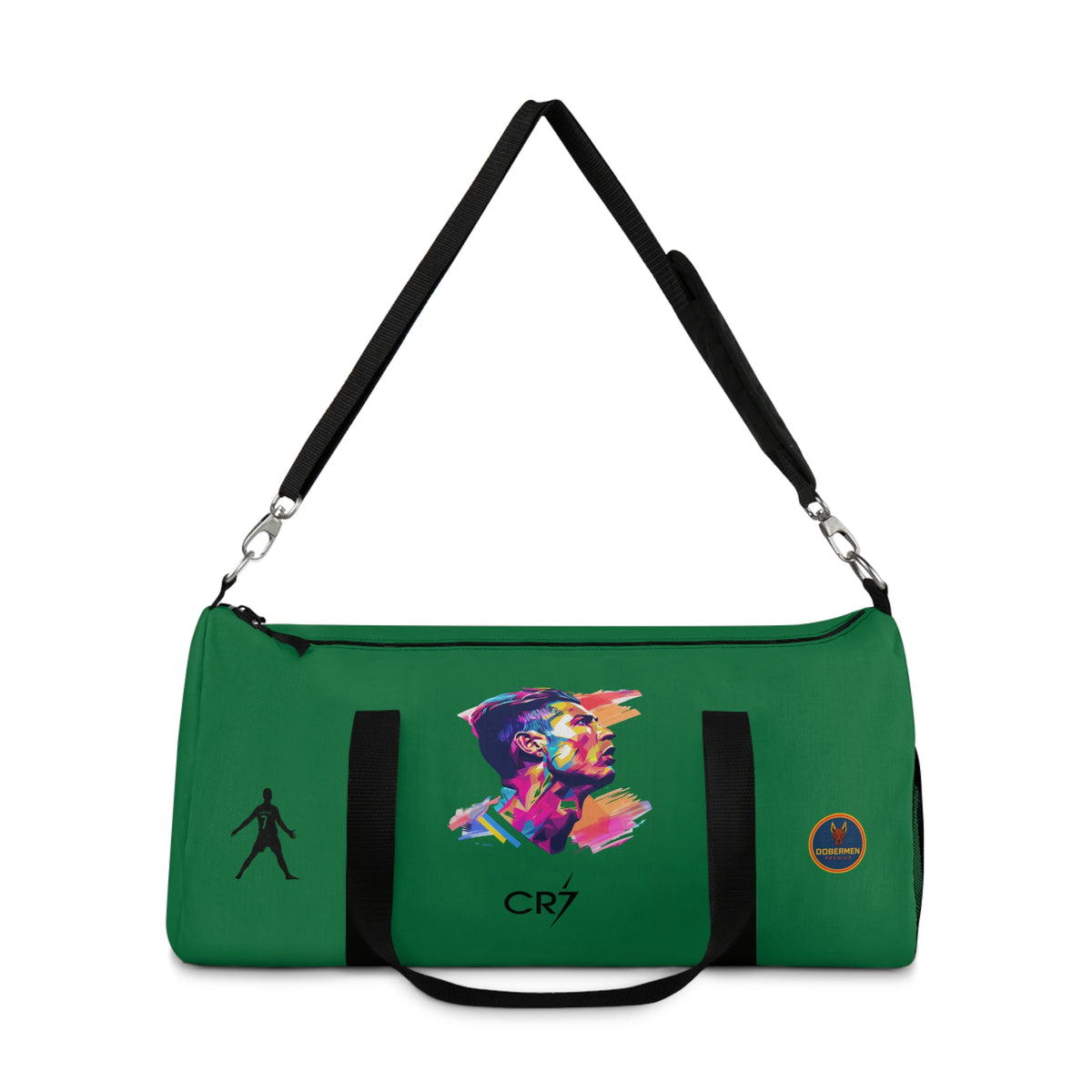 Premium Cristiano Ronaldo Duffel Bag Dark green 🏆⚽
