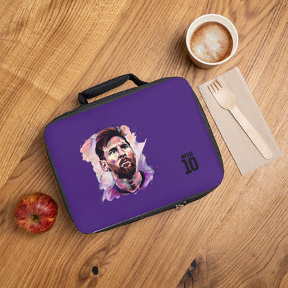 Lionel Messi LM10 Lunch Bag Purple ⚽🥇
