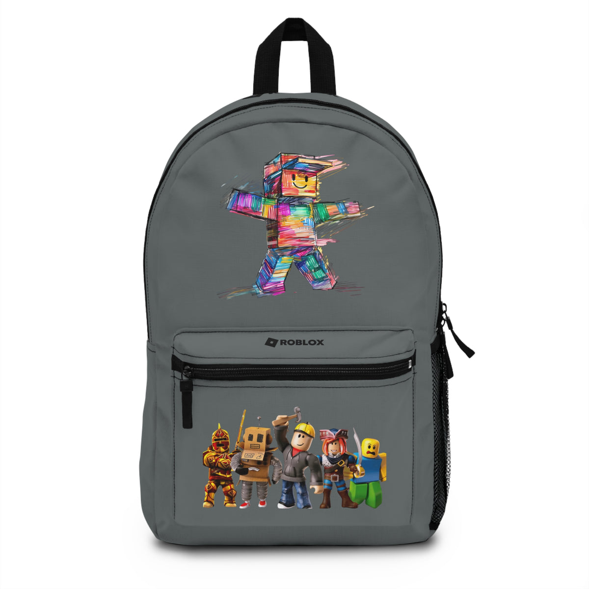Top-Rated Roblox Backpack for Kids Dark grey 🏆🎒