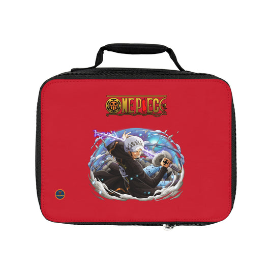 Trafalgar D. Water Law One Piece Anime Lunch Bag Dark red 🍱
