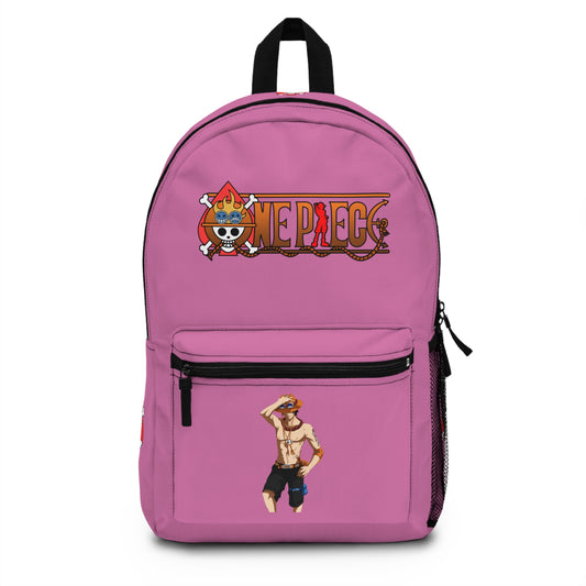 Sanji One Piece Anime Backpack Light pink 🍳