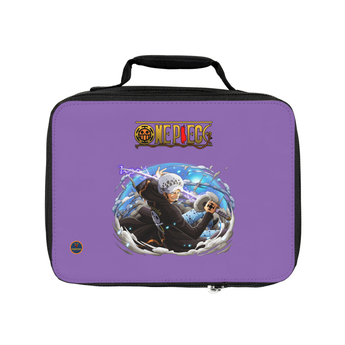 Trafalgar D. Water Law One Piece Anime Lunch Bag Light purple 🍱