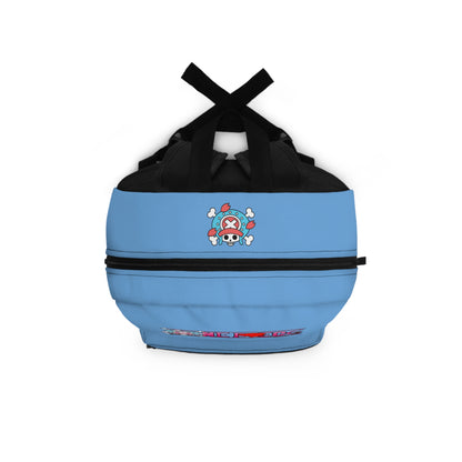 Tony Tony Chopper One Piece Premium Backpack Light blue 🎒✨