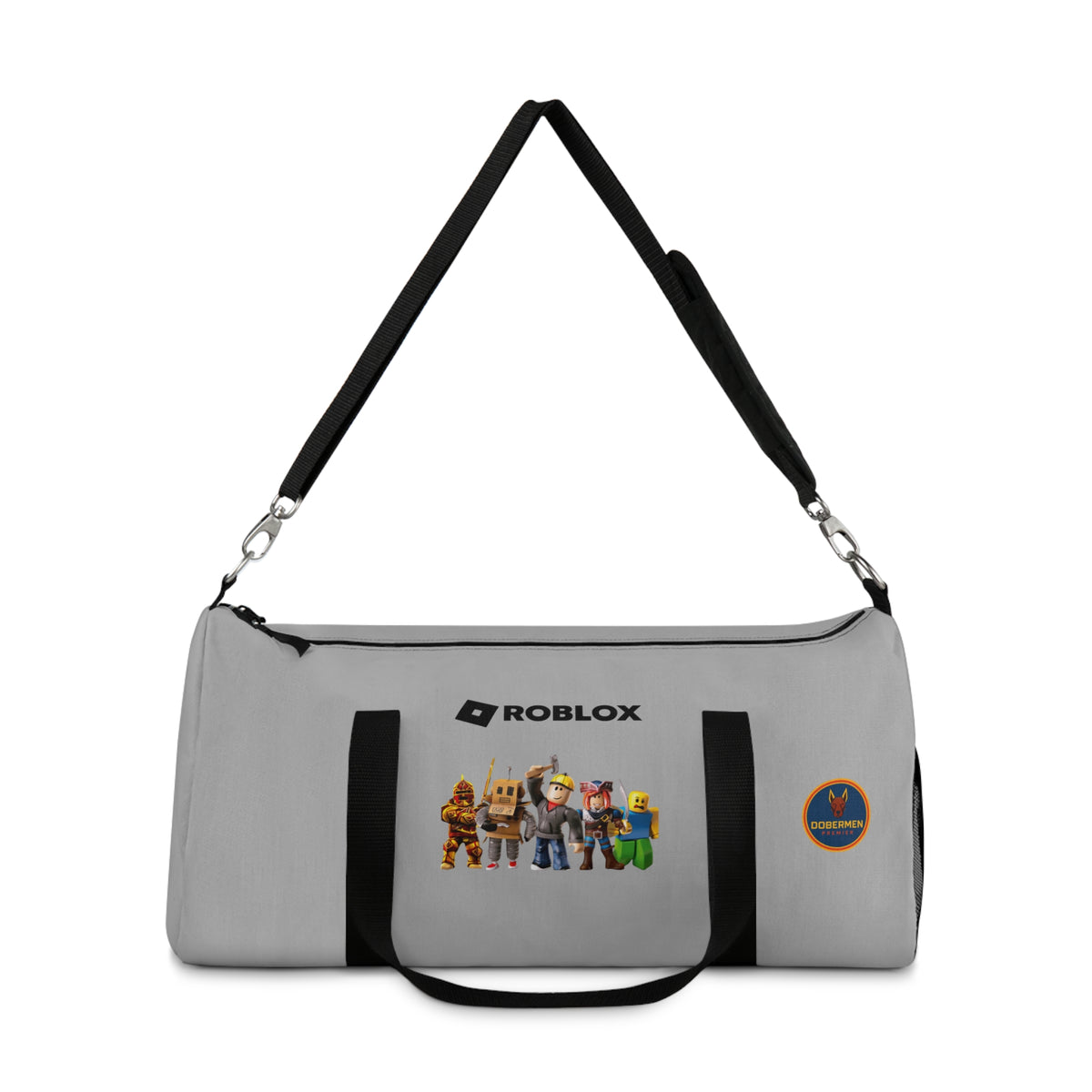 Roblox Adventure Duffel Light grey 🎮✨🧳
