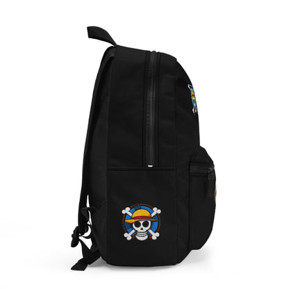 Monkey D. Luffy One Piece Anime Backpack Black 🏴‍☠️