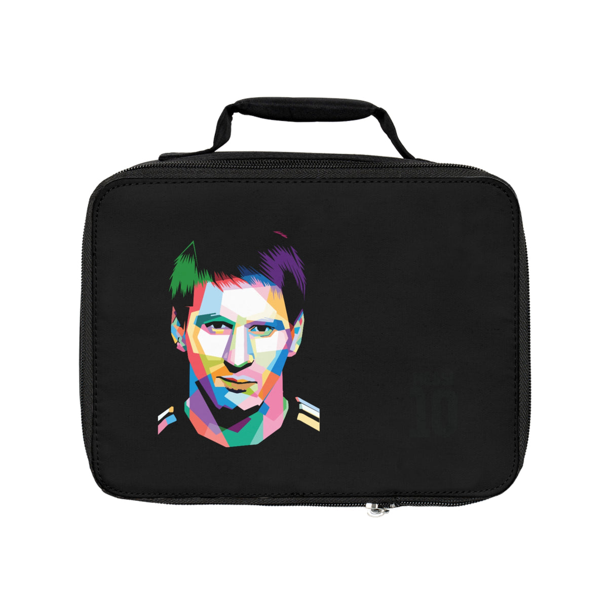 Lionel Messi LM10 Thermal Lunch Bag Black ⚽🥶