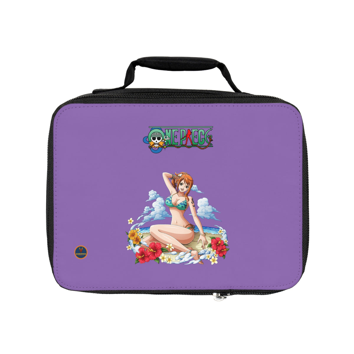 Nami One Piece Anime Lunch Bag Light purple 🍱