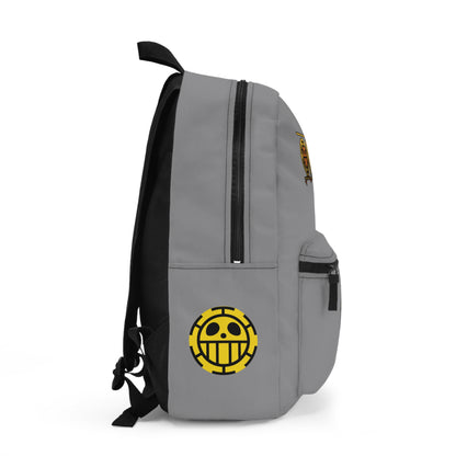 Trafalgar D. Water Law One Piece Anime Backpack Grey ⚓