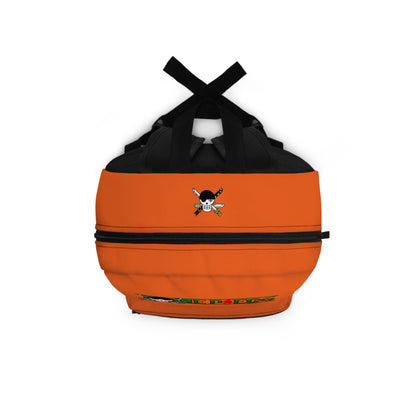 Roronoa Zoro One Piece Anime Backpack Orange 🗡️